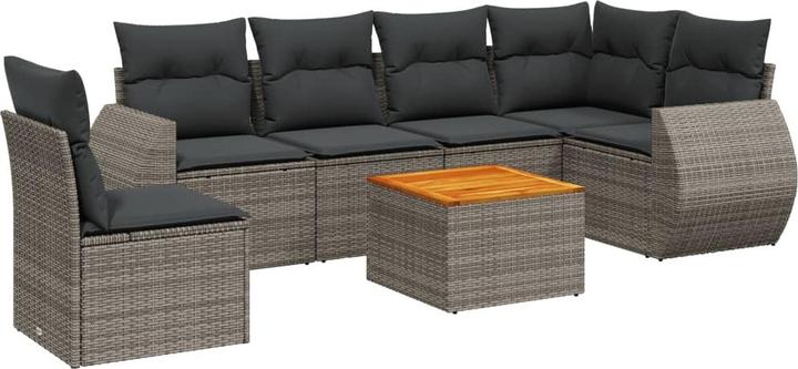 Image du produit VidaXL Ensemble salon de jardin 10 pièces avec coussins