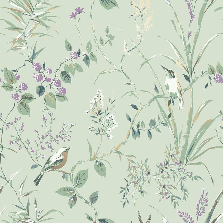 Crown Tapete Mariko Vogel (53 x 1000 cm)