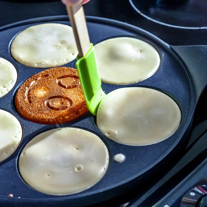 Produktbild Relaxdays Pancake-Pfanne (2.65 cm, Pfannenset + Topfset, Aluminium)