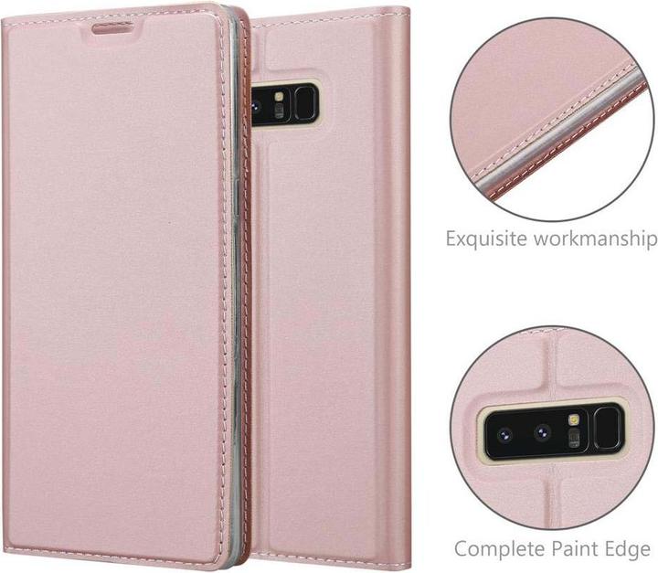 Actual product image Cadorabo Book Classy Style Cover (Samsung Galaxy Note 8)