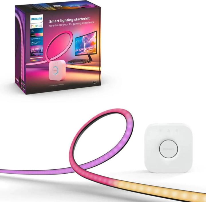 Produktbild Philips Hue Play Gradient inkl. Bridge (Mehrfarbig, 116.50 cm, Indoor)