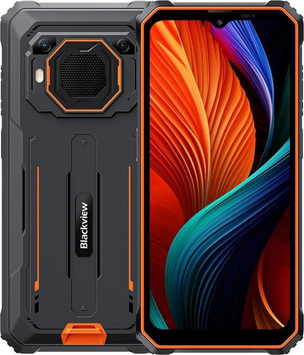 Blackview BV6200 Plus (6.56" - NFC - 256 Go, 8 Go RAM - 11 000 mAh) Orange (256 Go, Orange, 6.56", 16 Mpx)