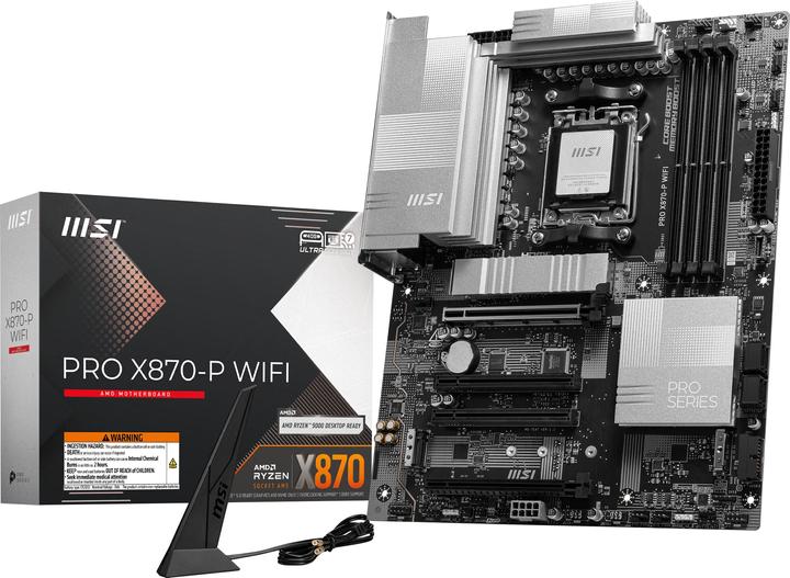 Produktbild MSI PRO X870-P WIFI (AM5, AMD X870, ATX)
