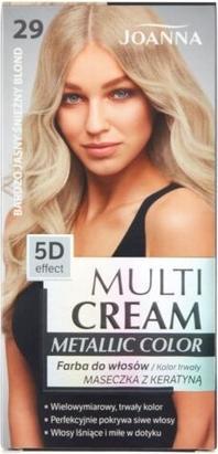 Produktbild Joanna Multi Cream Metallic Color 5D Effect Hair Dye 29 Very Bright Snowyond (29 Very Bright Snowyond)