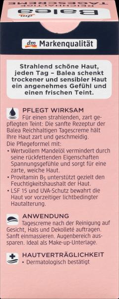 Produktbild dm Balea Tagescreme (50 ml, Tagescreme, SPF 15)