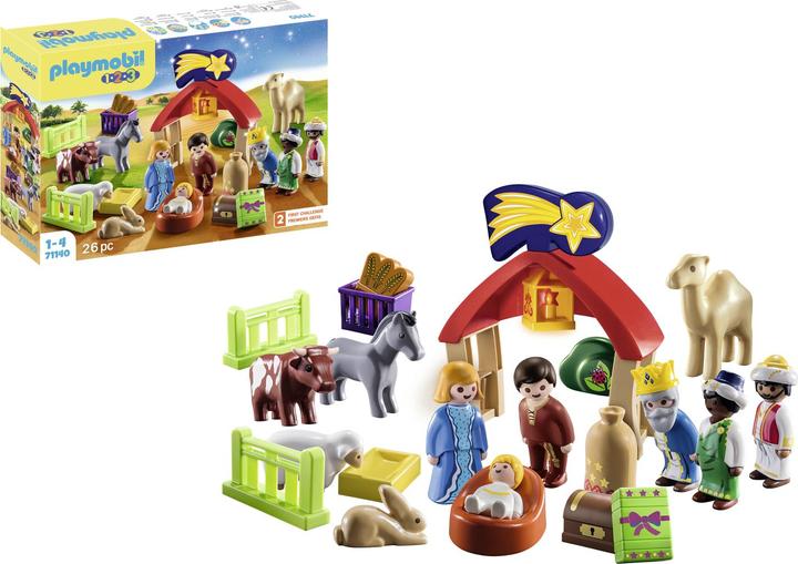 Image du produit Playmobil 1.2.3. crèche - 711410 (711410, Playmobil 1.2.3)