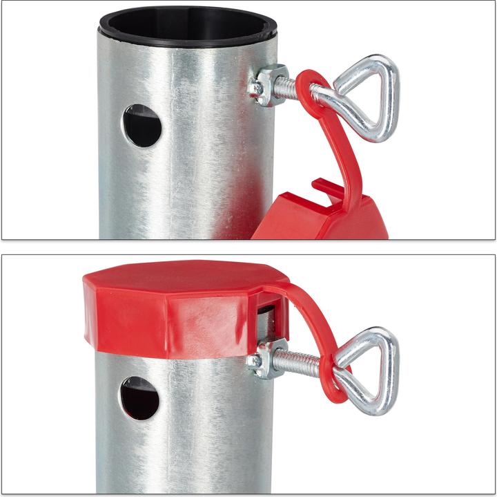 Actual product image Relaxdays Parasol Ground Anchor 25 - 55 mm