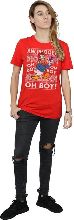 Produktbild Disney Donald Duck Christmas Fair Isle TShirt (3XL)