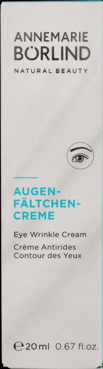 Actual product image Annemarie Börlind Eye wrinkle cream (Crème, 20 ml, Day + Night)