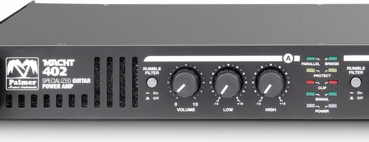 Image du produit Palmer Audio Amplificateur de puissance stéréo 19" MACHT 402