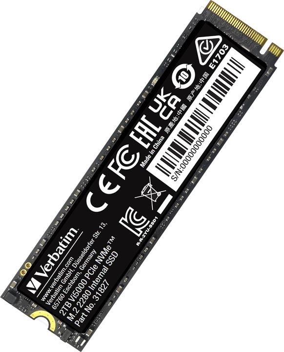 Produktbild Verbatim Vi5000 (2000 GB, M.2 2280)