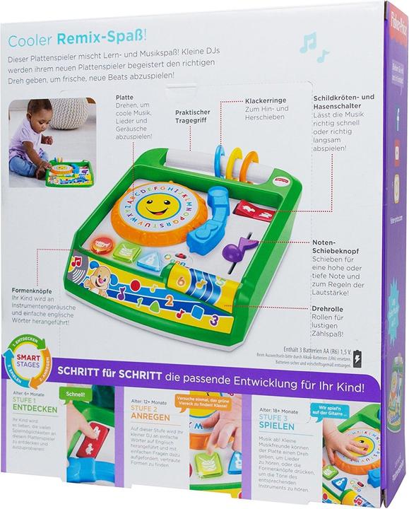Produktbild Fisher-Price Lernspass Plattenspieler (D)