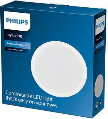 Image du produit Philips SURFACE LED LIGHT MESON D150 16.5W 40K W (1300 lm)