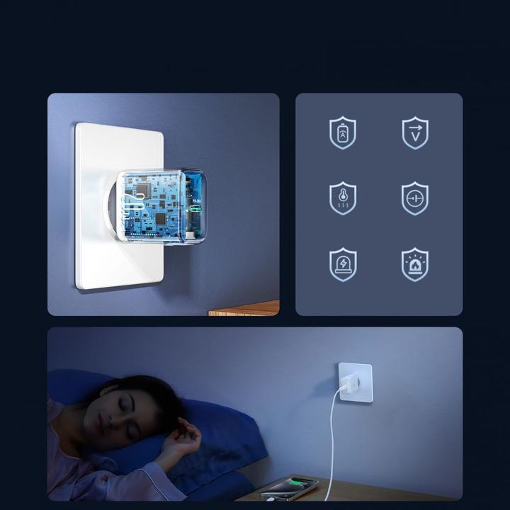 Actual product image Joyroom EU Plug PD 20W Fast Charger Type-C Charger (20 W)