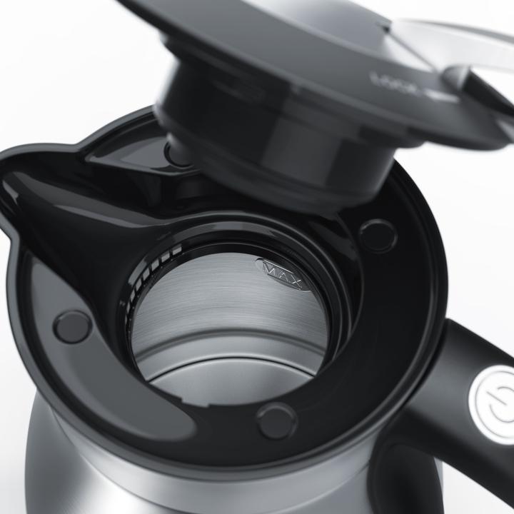 Produktbild Arendo Edelstahl Isolierkanne + Wasserkocher (1.20 l, EU-Stecker)