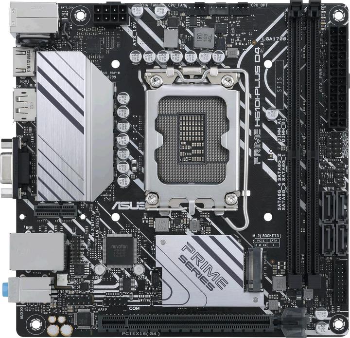 ASUS MB Prime H610I-Plus (LGA 1700, Intel H610, Mini-ITX)