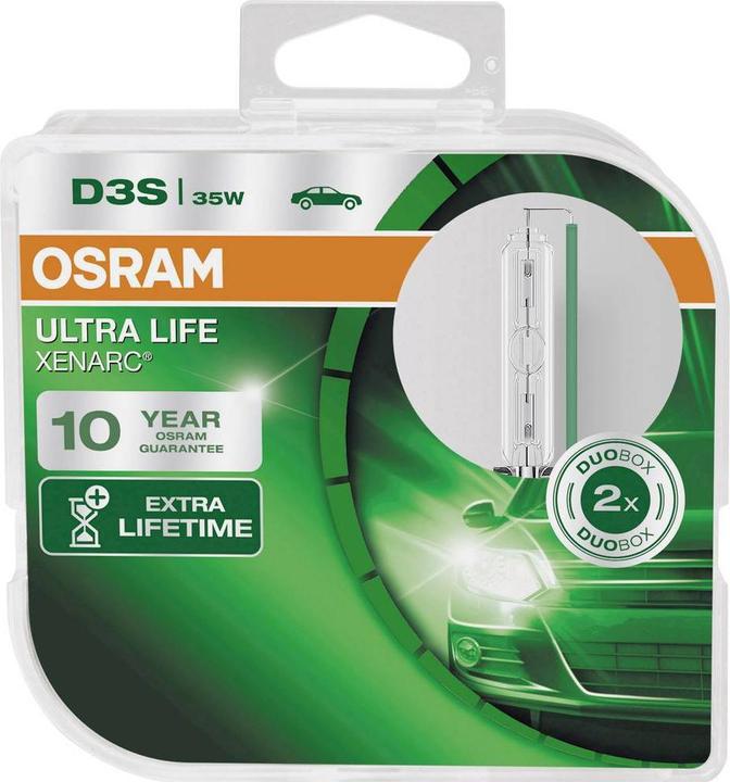 Immagine prodotto Osram 4062172404273 Lampadine allo xeno Xenarc Ultra Life D3S 35 W 42 V (D3S)
