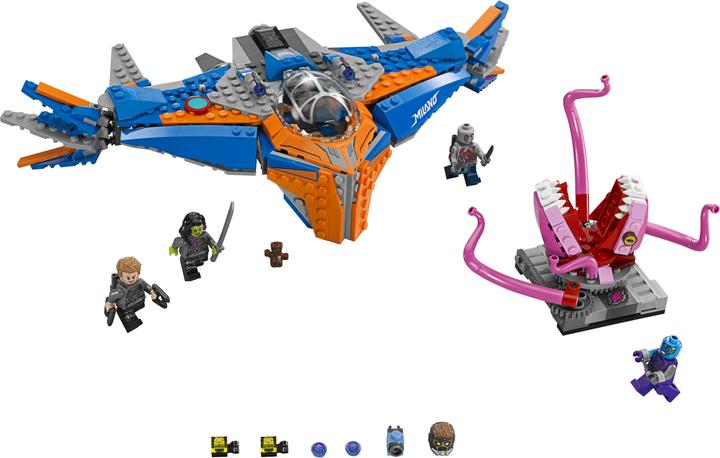 Image du produit LEGO Marvel Super Heroes Le vaisseau Milano contre l'Abilisk (76081, LEGO Marvel)