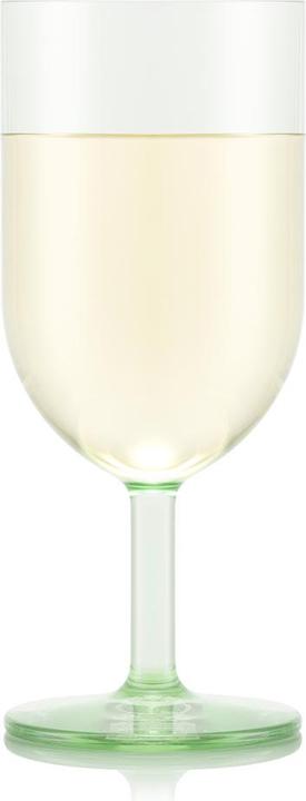 Immagine prodotto Bodum Bicchiere da vino per esterni Octet 230 ml, verde, 4 pezzi (23 cl, 4 Occhiali, Bicchieri da vino bianco)