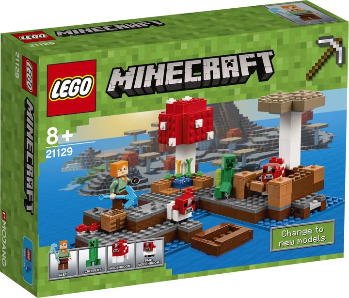 Immagine prodotto LEGO L'isola dei funghi (21129, LEGO Minecraft)