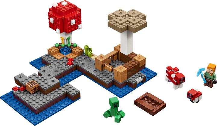 Immagine prodotto LEGO L'isola dei funghi (21129, LEGO Minecraft)