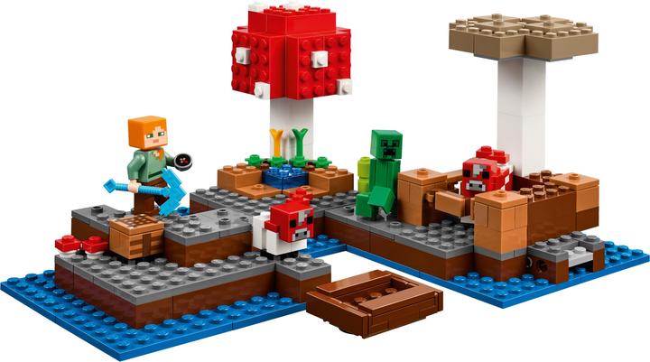 Immagine prodotto LEGO L'isola dei funghi (21129, LEGO Minecraft)