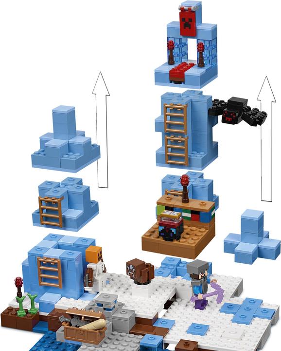 Image du produit LEGO Minecraft Türme aus Eis (21131, LEGO Minecraft)