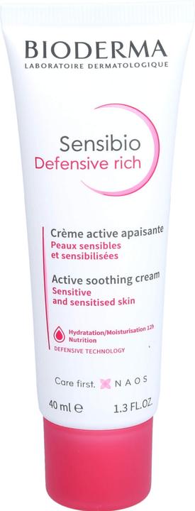 Actual product image Bioderma Sensibio Defensive Rich (40 ml, 24h cream)