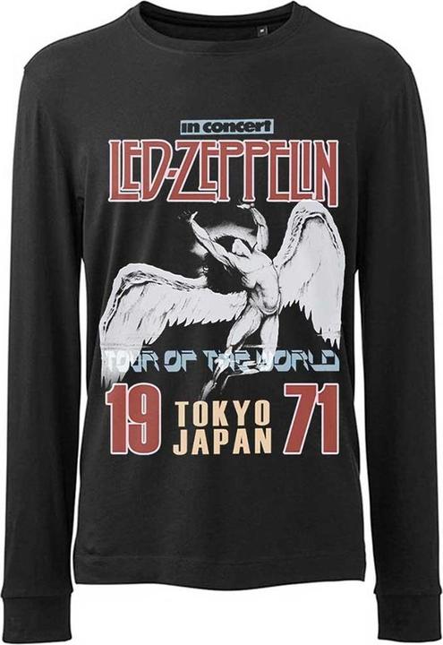 Produktbild Led Zeppelin Unisex Adult Japanese Icarus Cotton Long-Sleeved T-Shirt (L)