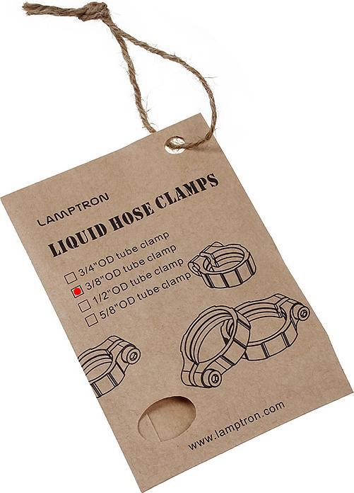 Produktbild Lamptron Innensechskant Schlauchschelle 10mm (3/8' Silver (1 Lüfter)