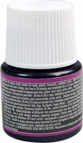 Produktbild Pebeo Deco Perlmutt Acrylfarben (Schwarz, 45 ml)