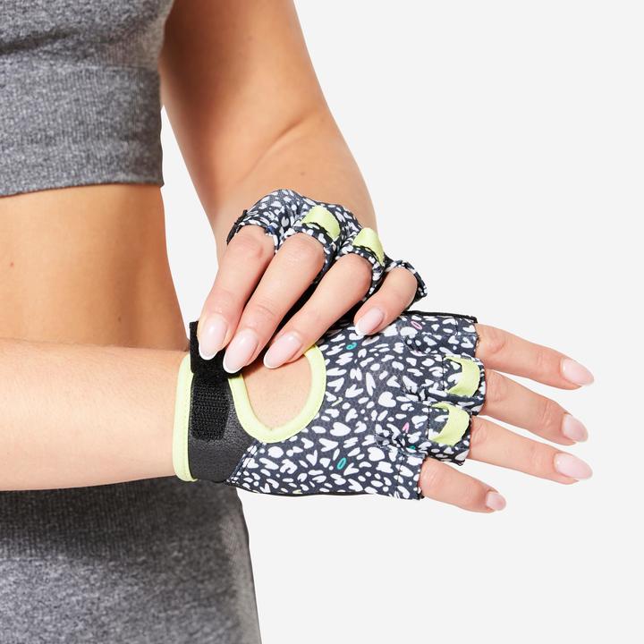 Actual product image Corength Breathable, Durable Fitness Gloves - Yellow/Black (L)