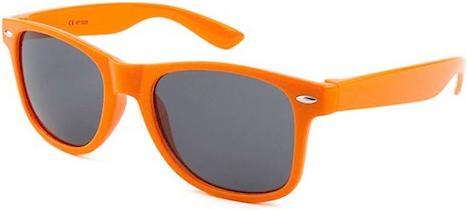 Bekos Retro Nerd - Sonnenbrille orange