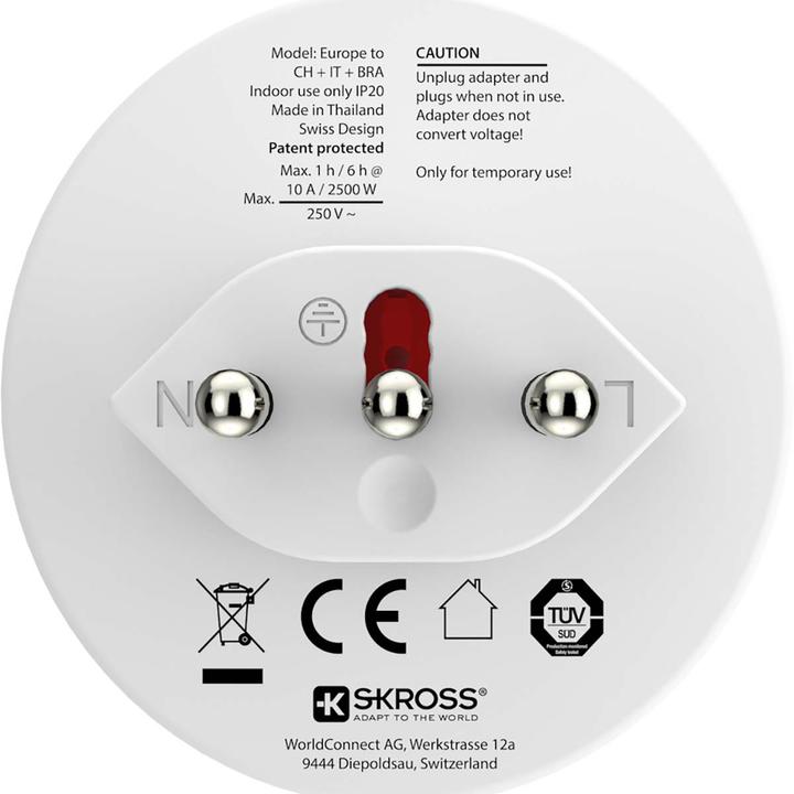 Actual product image Skross Reiseadapter