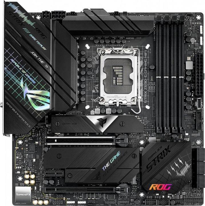 Produktbild ASUS ROG Strix Z690-G Gaming Wifi (LGA 1700, Intel Z690 (DDR5), mATX)