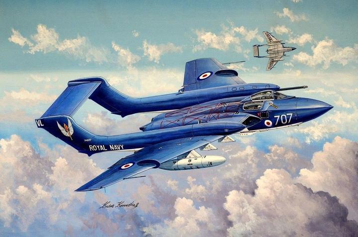 Immagine prodotto Trumpeter de Havilland DH.110 Sea Vixen Faw.2