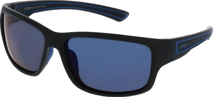 Image du produit Invu Selle (Noir mat, Rubb. Bleu, Noir mat, Rubb. Bleu)