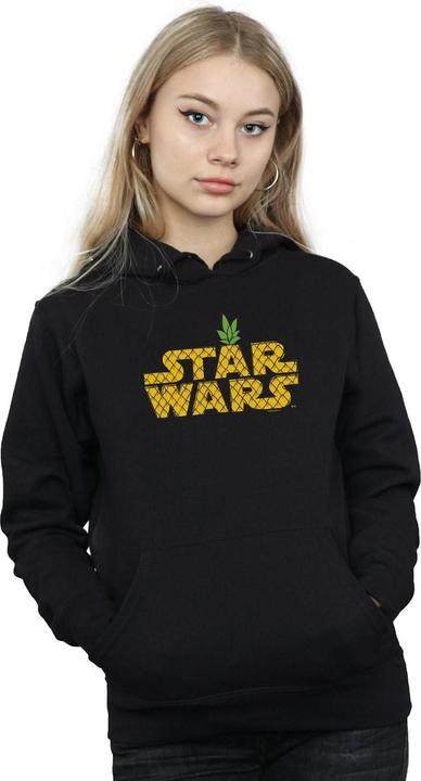 Immagine prodotto Star Wars Pineapple Logo Felpa con Cappuccio Donna (XL)
