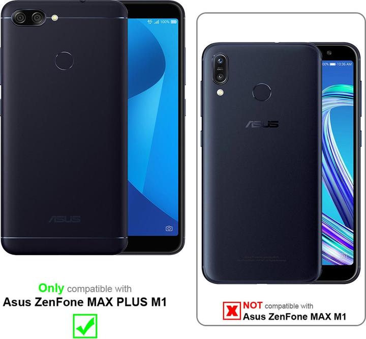 Actual product image Cadorabo TPU Ultra Slim AIR Cover (Asus Zenfone Max Plus (M1))
