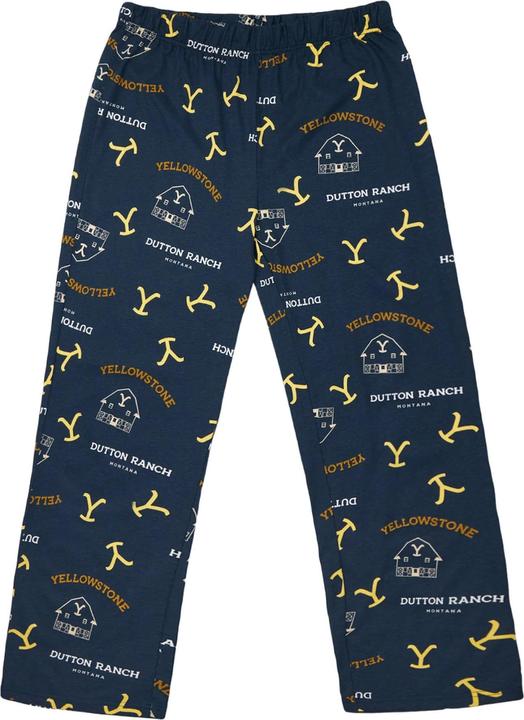 Actual product image Yellowstone Mens Logo Pyjama Set (S)