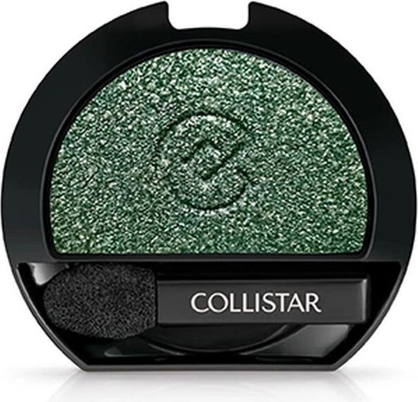 Actual product image Collistar Refill Impeccable Compact Eyeshadow, 340 Smeraldo Frost, 2g (Smeraldo Frost)