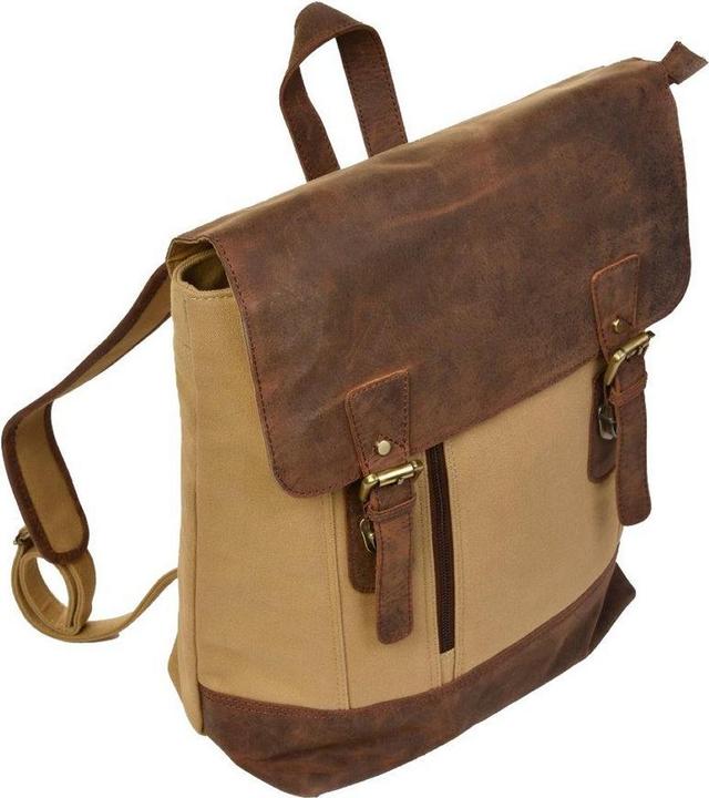 Immagine prodotto Dermata Zaino in tela/pelle (18 l)