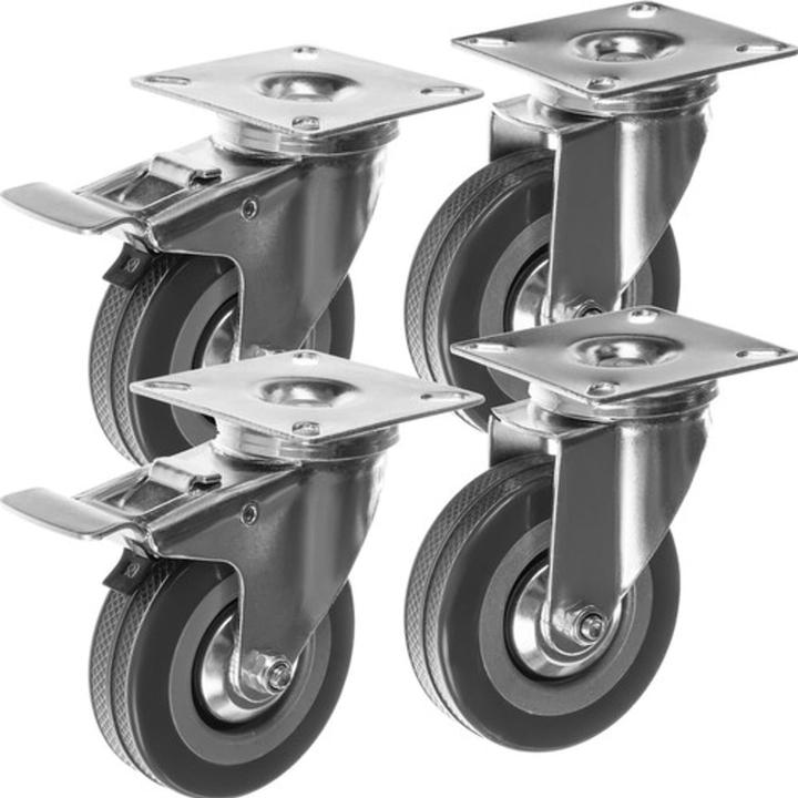 Image du produit Malatec Roues industrielles - 4 pcs (220 kg)