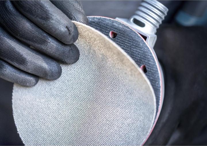Actual product image Bosch Professional Zubehör Expert M480 sanding net for random orbital sander, 125 mm, G 320, 5 pieces (P320)