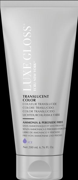 Ecru New York LUXE GLOSS - Translucent Color Ice