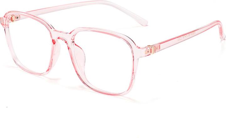 Actual product image Techsuit - Anti-Blue Light Glasses Reflex TR90 (F8534-C5) - Square - Pink