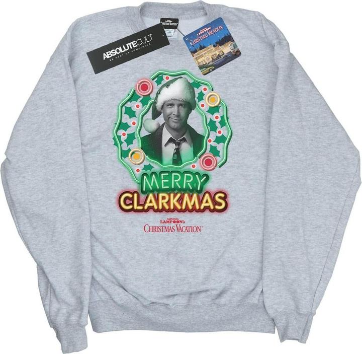 National Lampoon´s Vacation National Lampoon's Christmas Vacation Greyscale Clarkmas Sweatshirt Mädchen