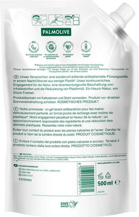Actual product image Palmolive Hygiene Plus Family (Liquid soap, 500 ml)