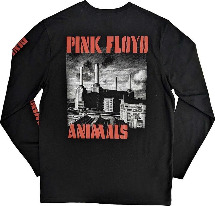 Actual product image Pink Floyd Unisex Adult Animals Long-Sleeved T-Shirt (XXL)