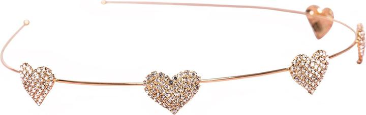 Produktbild Great Pretenders Haarreif gold mit Herzen